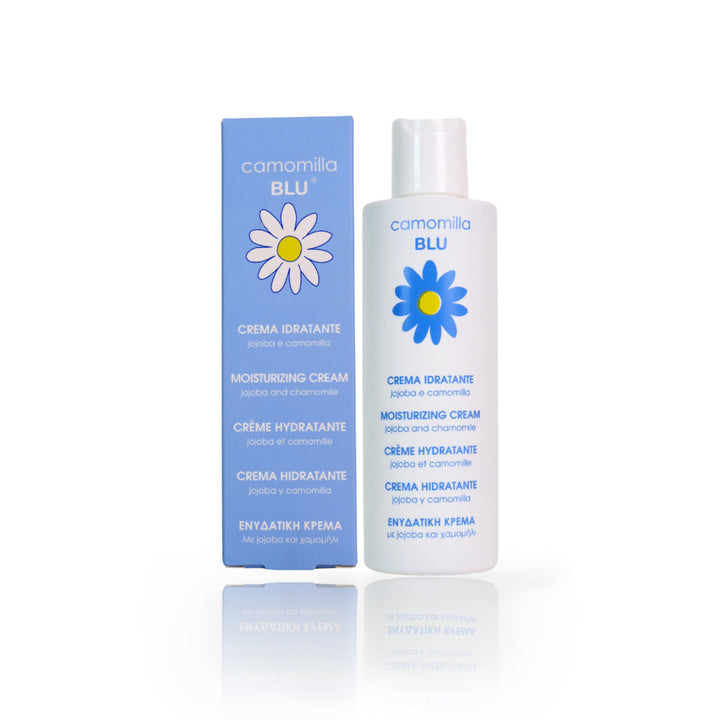 camomilla BLU CREMA IDRATANTE jojoba e camomilla 200ml - fronte