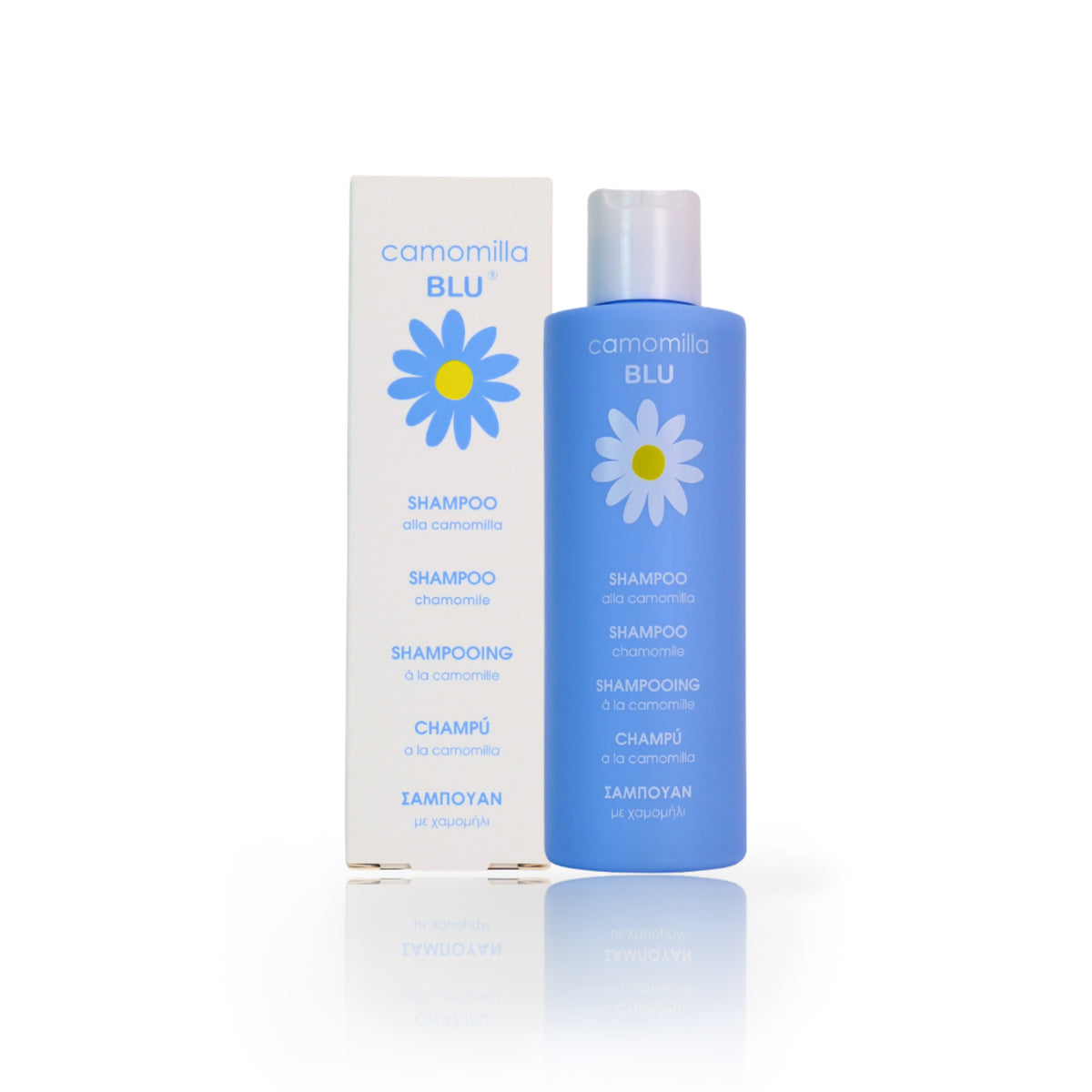 camomilla BLU SHAMPOO alla camomilla 200ml - fronte