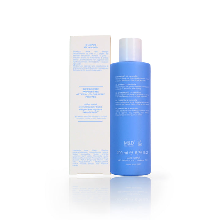 camomilla BLU SHAMPOO alla camomilla 200ml - retro