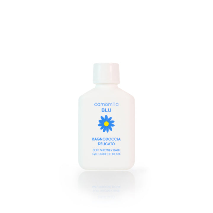 camomilla BLU BAGNODOCCIA DELICATO alla camomilla 50ml - fronte