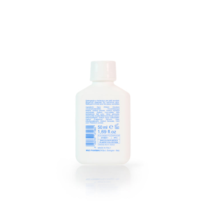 camomilla BLU BAGNODOCCIA DELICATO alla camomilla 50ml - retro