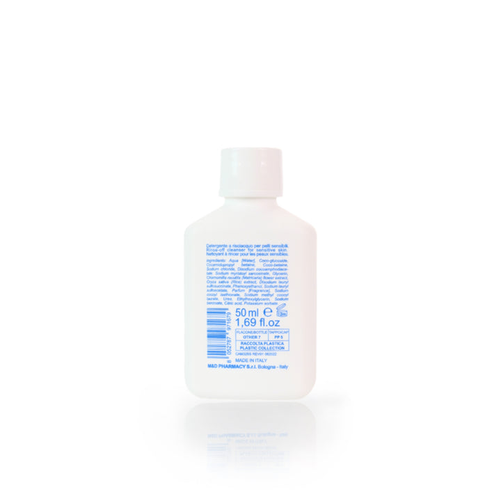 camomilla BLU BAGNODOCCIA ULTRADELICATO riso e camomilla 50ml - retro