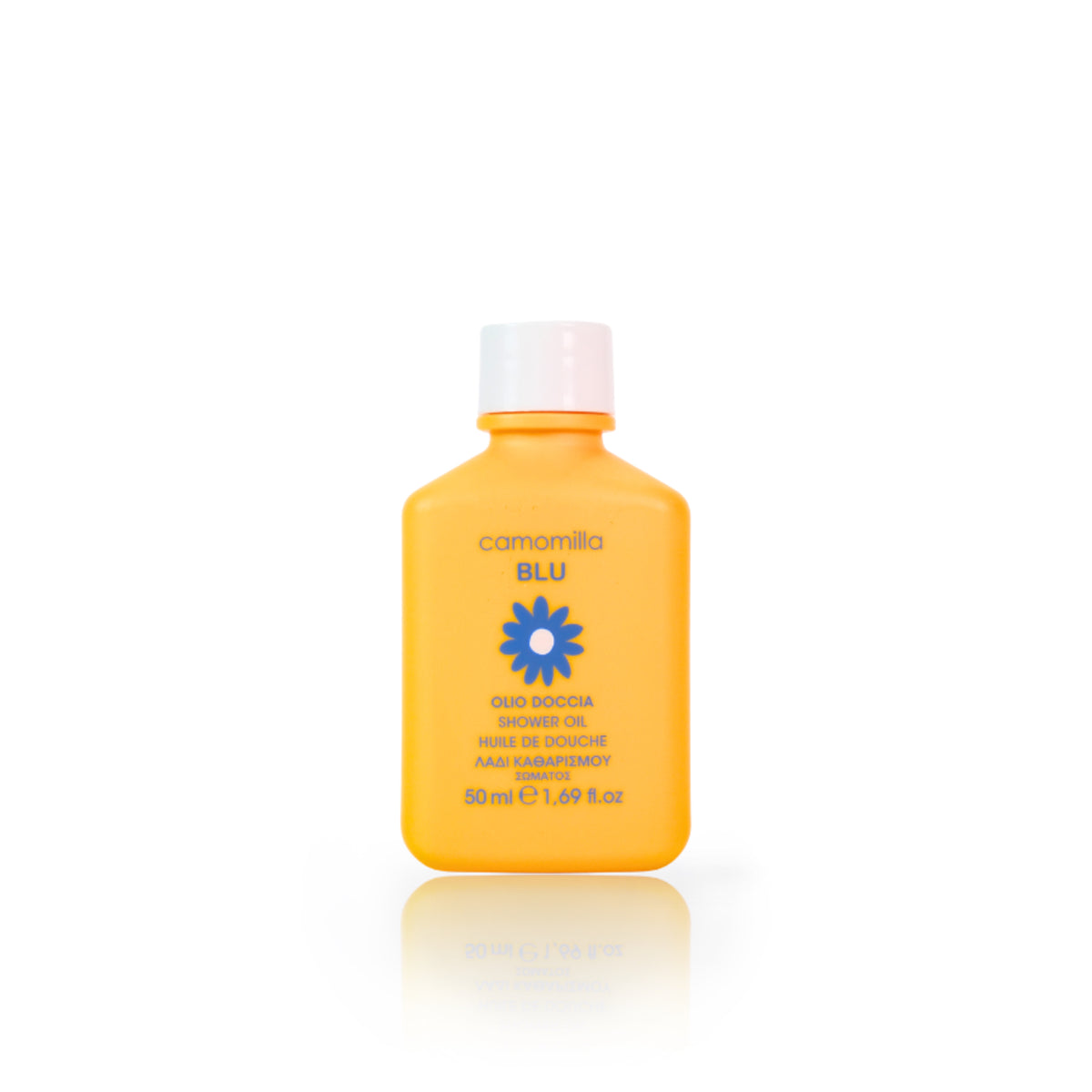camomilla BLU OLIO DOCCIA pelli a tendenza atopica 50ml - fronte