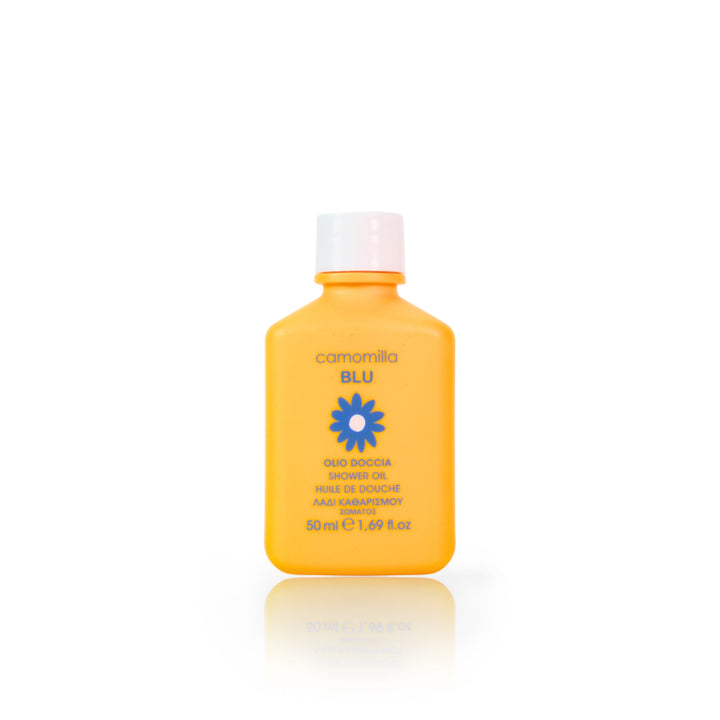 camomilla BLU OLIO DOCCIA pelli a tendenza atopica 50ml - fronte