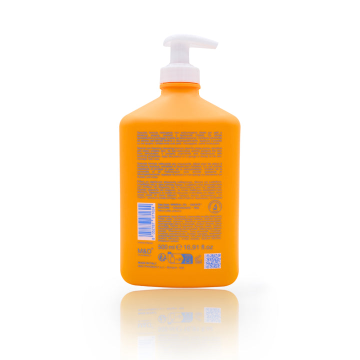 camomilla BLU OLIO DOCCIA pelli a tendenza atopica 500ml - retro