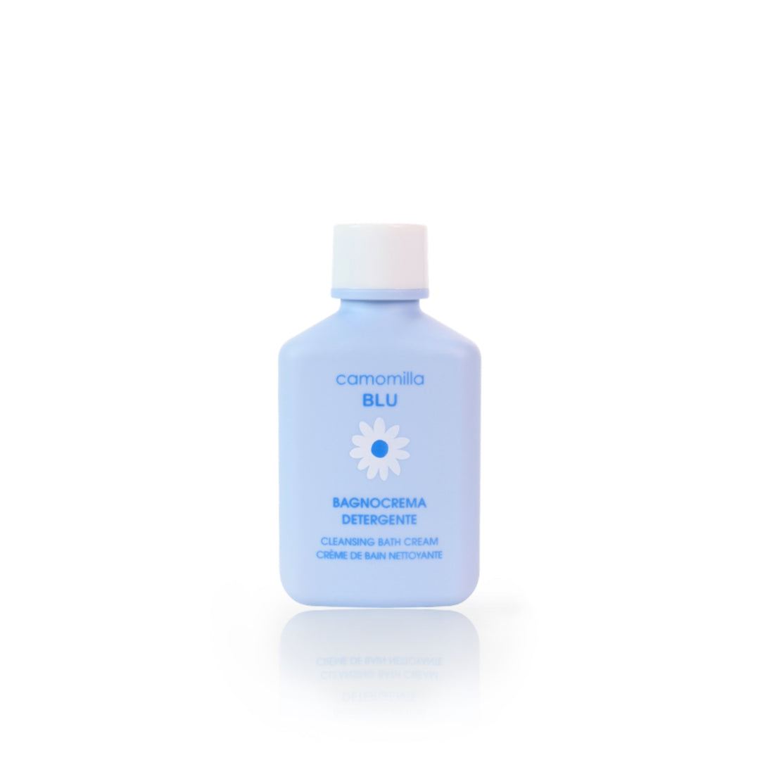 camomilla BLU BAGNOCREMA DETERGENTE nutriente antiprurito 50ml - fronte