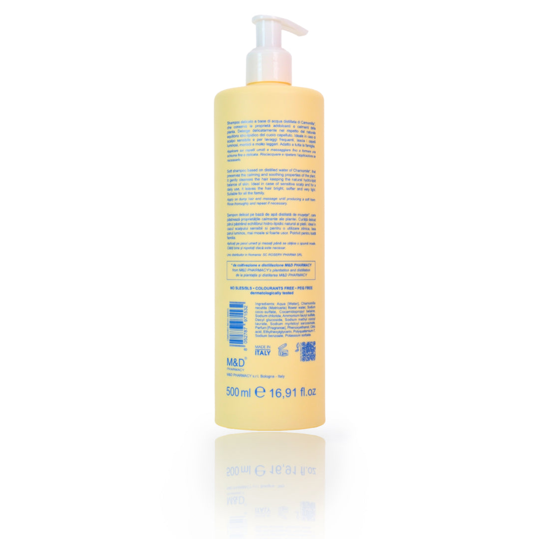 camomilla BLU FIOR DI CAMOMILLA shampoo dolce 500ml - retro