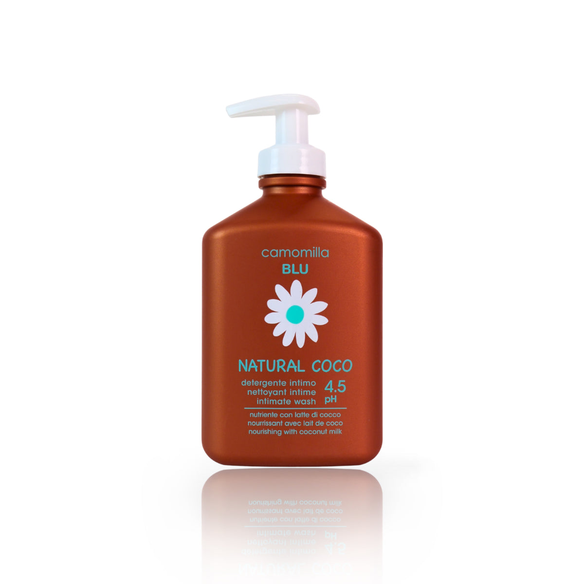camomilla BLU NATURAL COCO detergente intimo 300ml - fronte