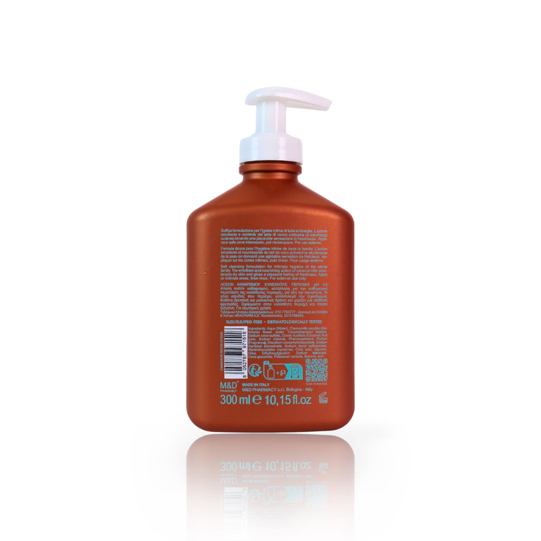 camomilla BLU NATURAL COCO detergente intimo 300ml - retro