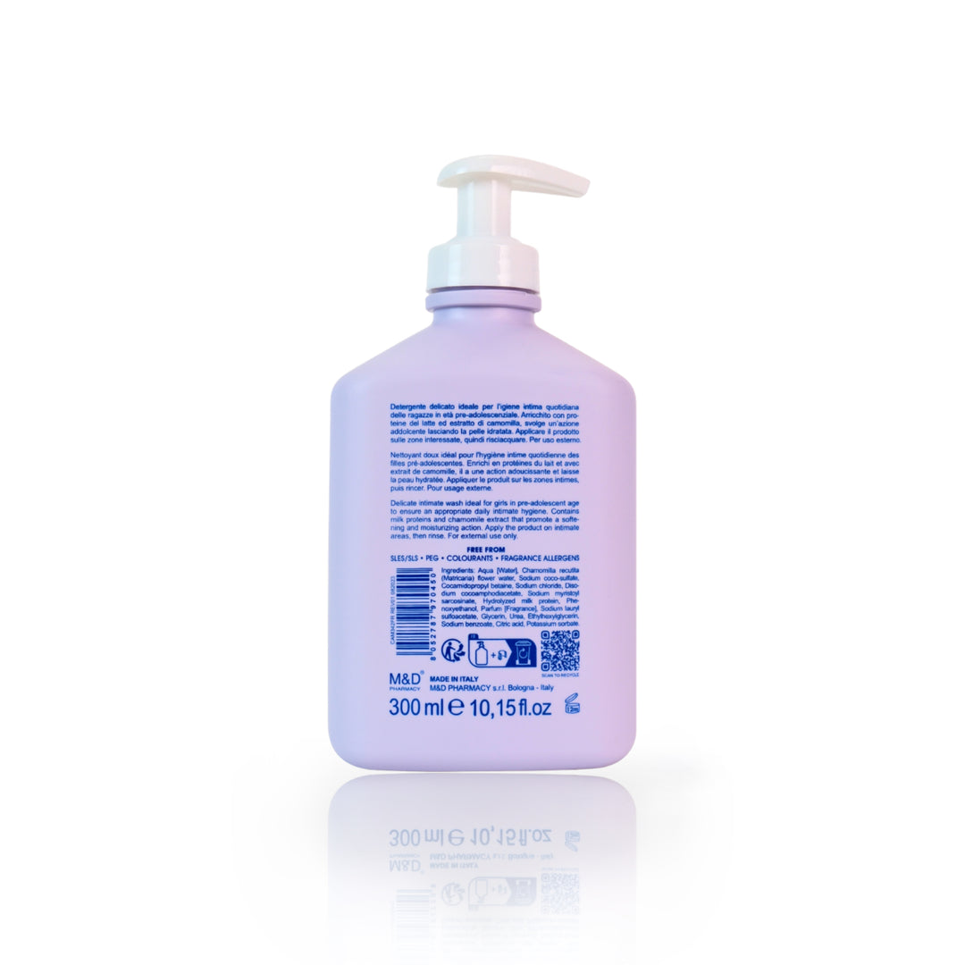camomilla BLU LOVELY GIRL detergente intimo 300ml - retro
