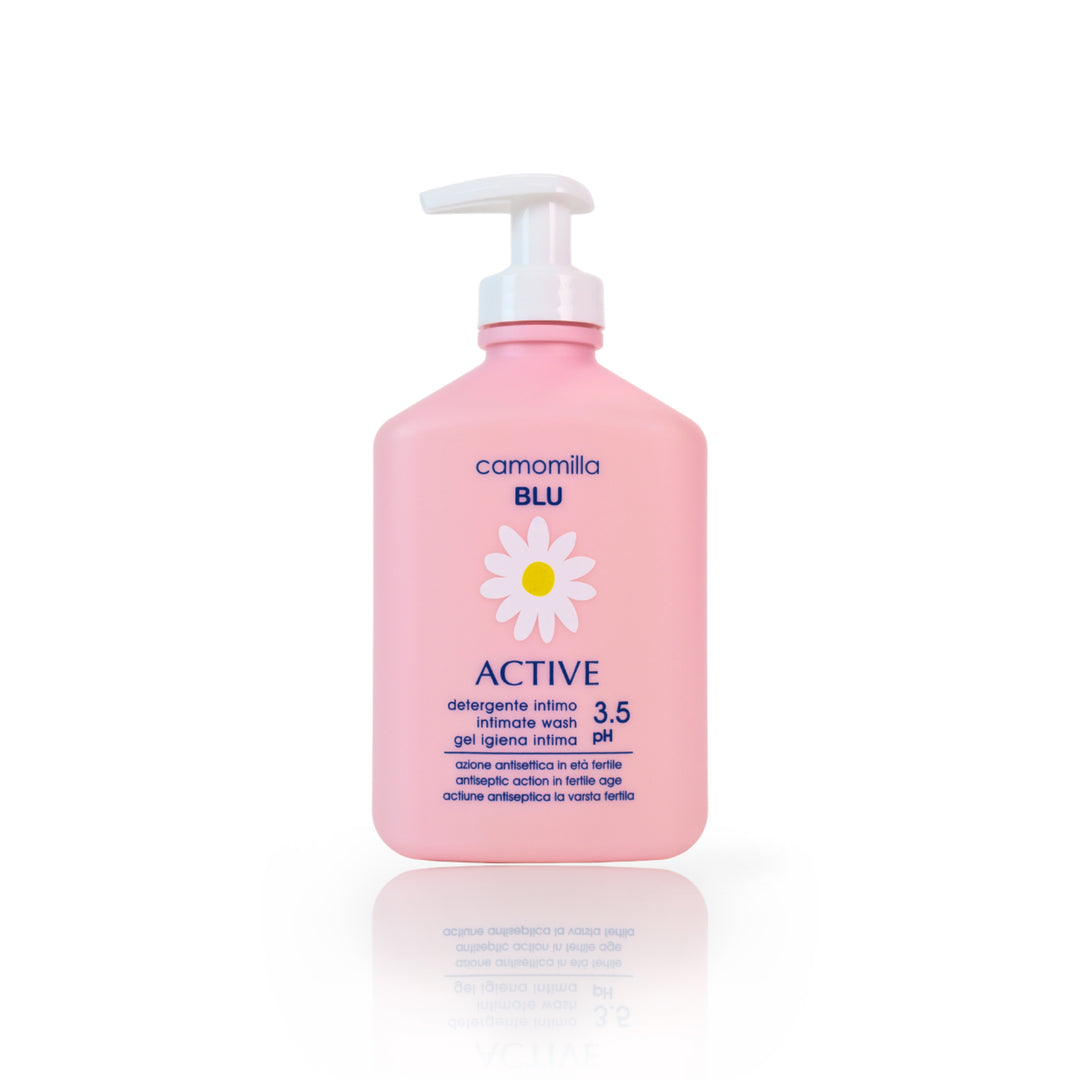 camomilla BLU ACTIVE detergente intimo 300ml - fronte
