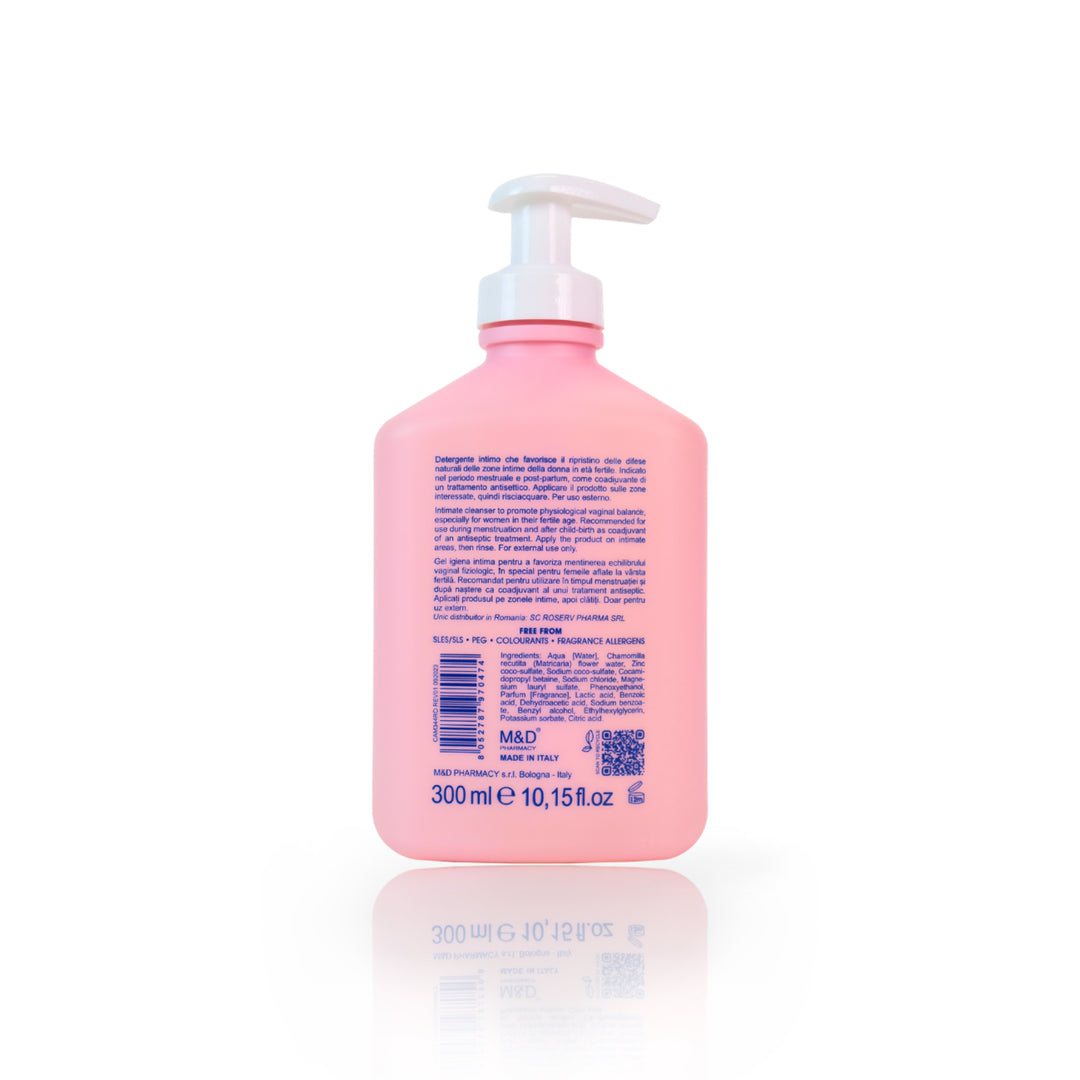 camomilla BLU ACTIVE detergente intimo 300ml - retro