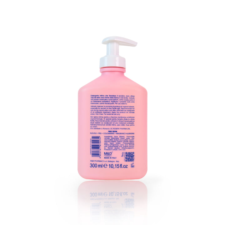 camomilla BLU ACTIVE detergente intimo 300ml - retro