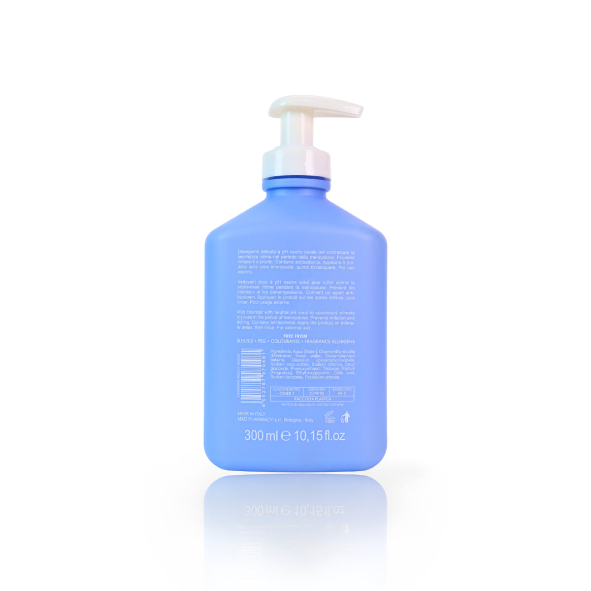 camomilla BLU DEFENCE detergente intimo 300ml - retro