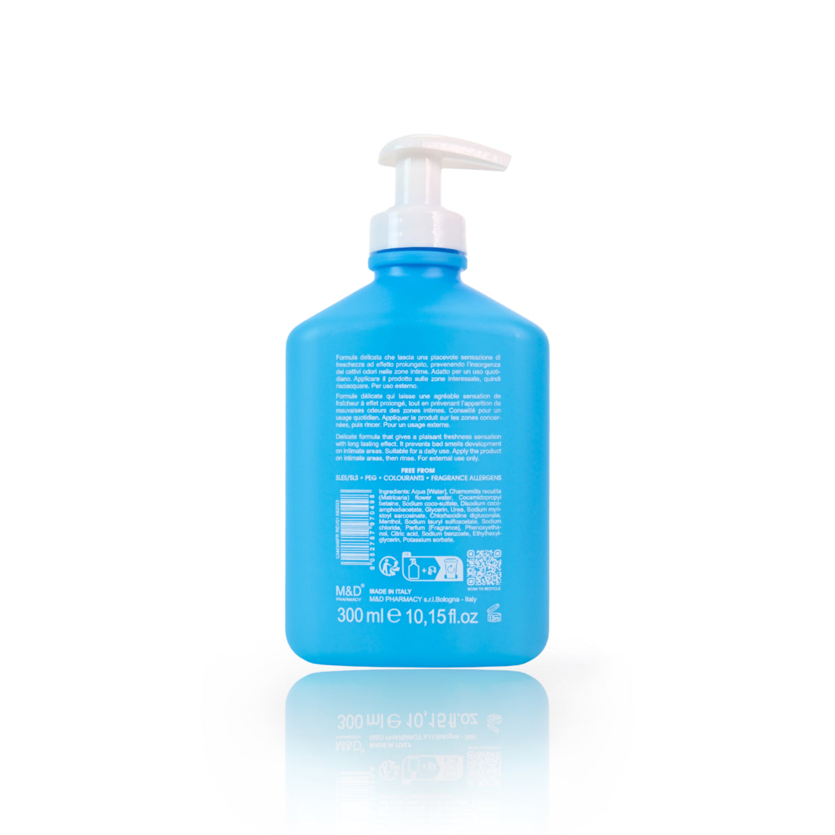 camomilla BLU DEO FRESH detergente intimo 300ml - retro