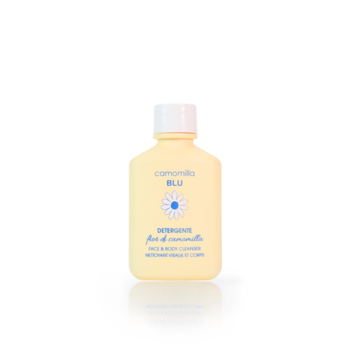 camomilla BLU FIOR DI CAMOMILLA detergente viso e corpo 50ml - fronte
