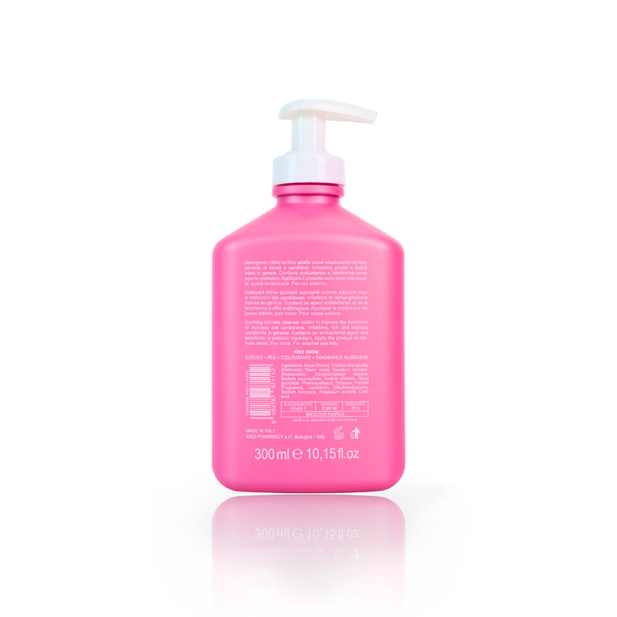camomilla BLU PROTECTIVE detergente intimo 300ml - retro