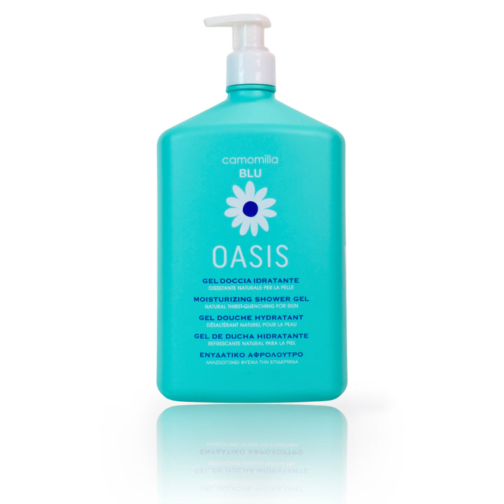 camomilla BLU OASIS gel doccia idratante 1L - fronte
