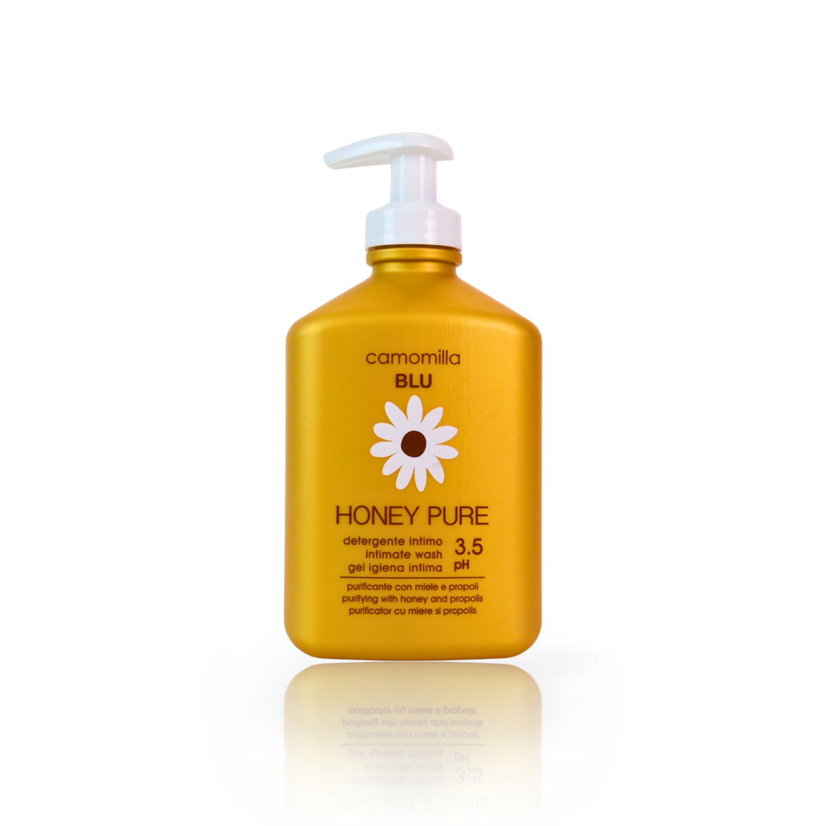 camomilla BLU HONEY PURE detergente intimo 300ml - fronte