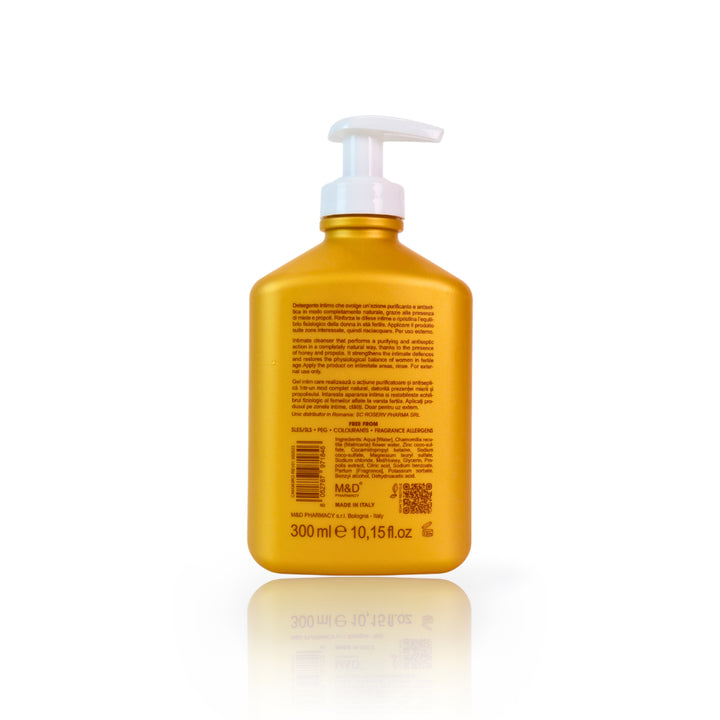 camomilla BLU HONEY PURE detergente intimo 300ml - retro