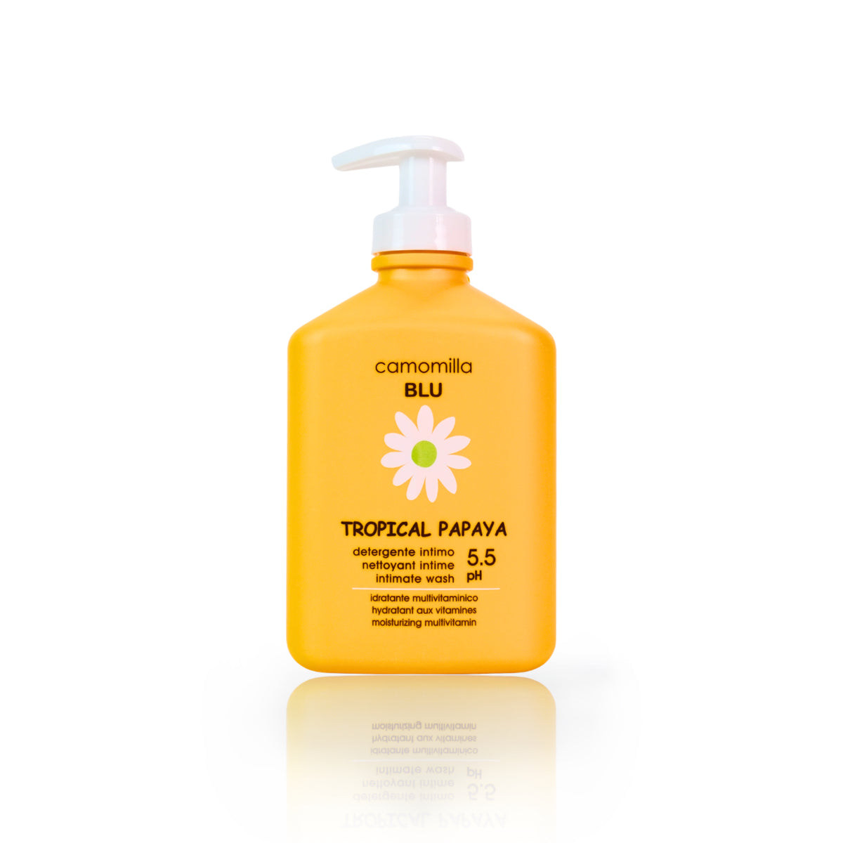 camomilla BLU TROPICAL PAPAYA detergente intimo - fronte