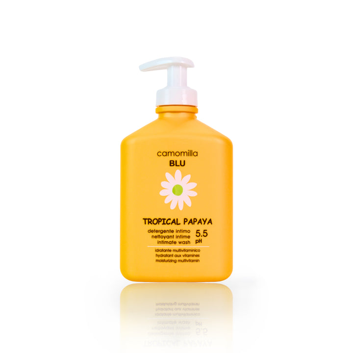 camomilla BLU TROPICAL PAPAYA detergente intimo - fronte