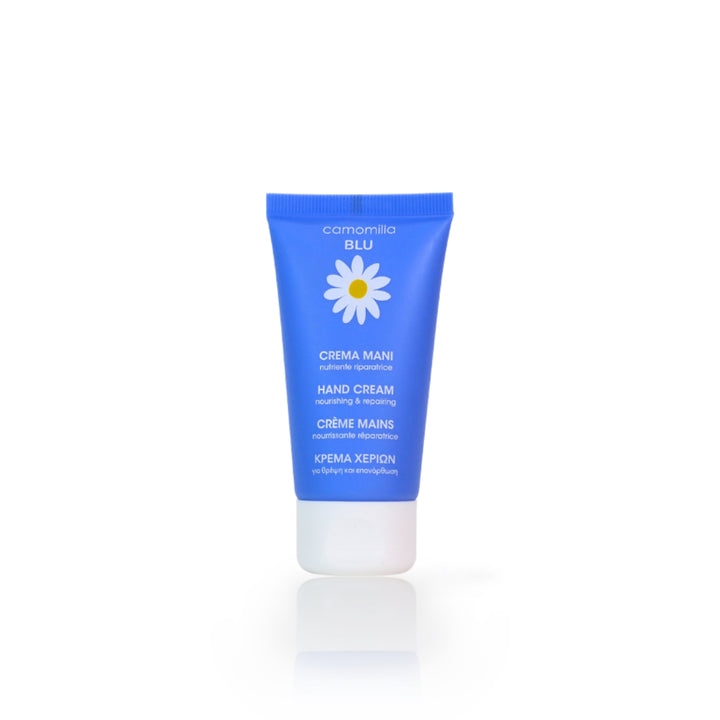 camomilla BLU CREMA MANI nutriente riparatrice 50ml - fronte