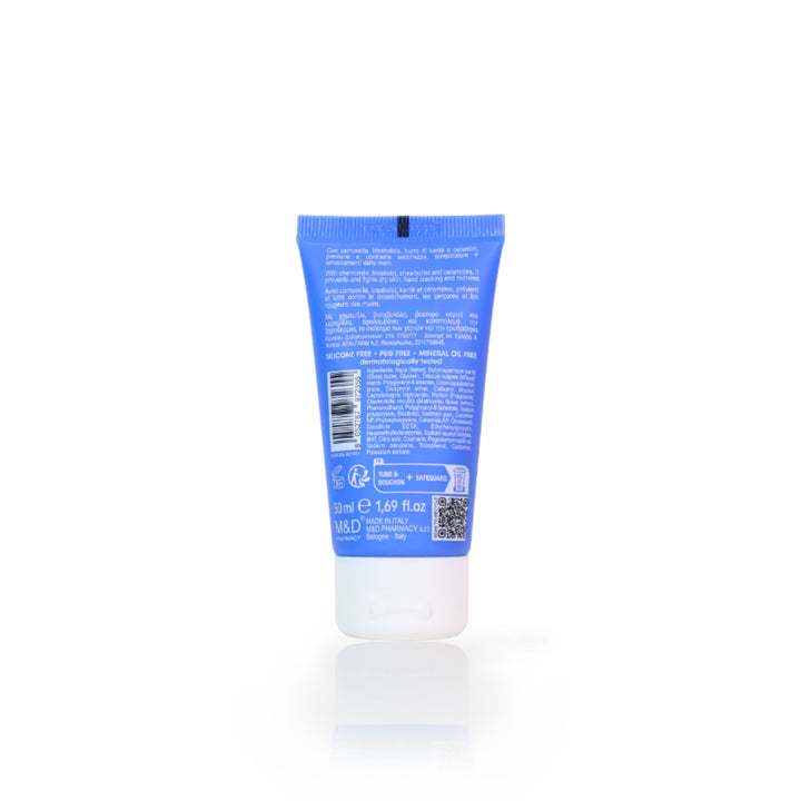 camomilla BLU CREMA MANI nutriente riparatrice 50ml - retro