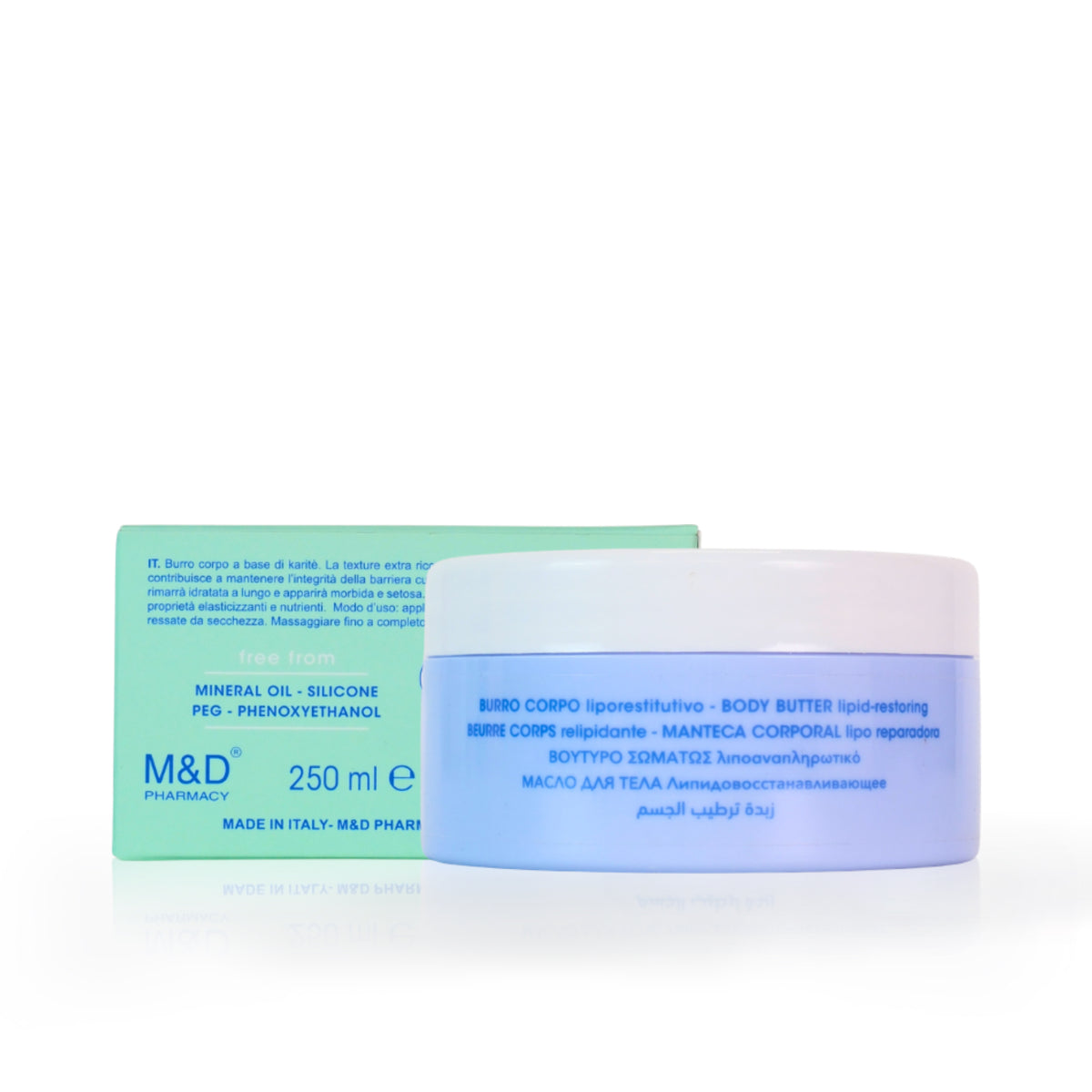 camomilla BLU BURRO CORPO liporestitutivo 250ml - retro