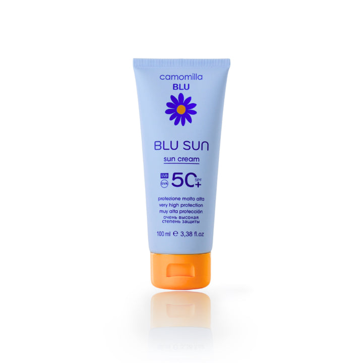 camomilla BLU BLU SUN Protezione Solare SPF50+ 100ml - fronte