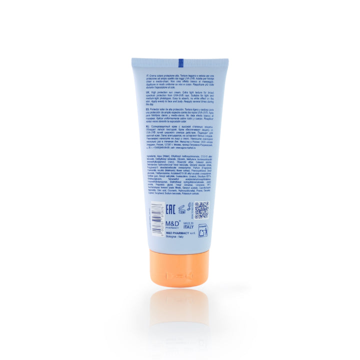 camomilla BLU BLU SUN Protezione Solare SPF30 100ml - retro
