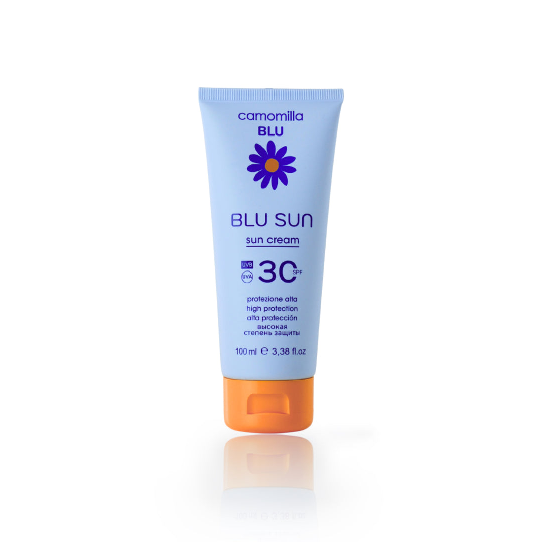 camomilla BLU BLU SUN Protezione Solare SPF30 100ml - fronte
