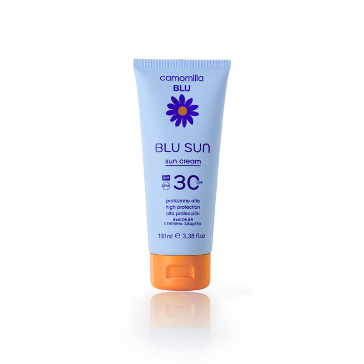 camomilla BLU BLU SUN Protezione Solare SPF30 100ml - fronte