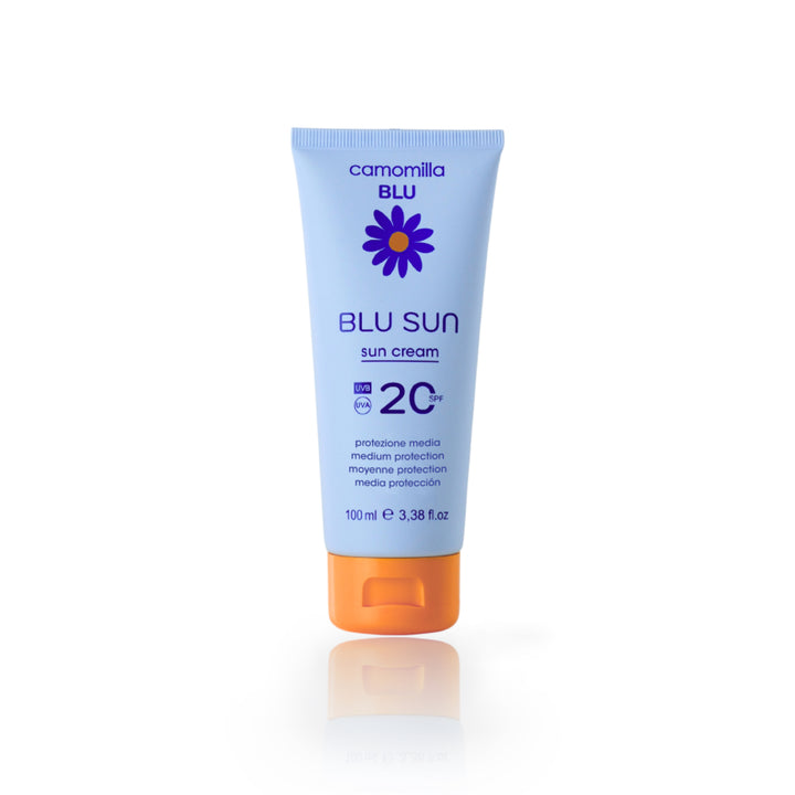 camomilla BLU BLU SUN Protezione Solare SPF20 100ml - fronte
