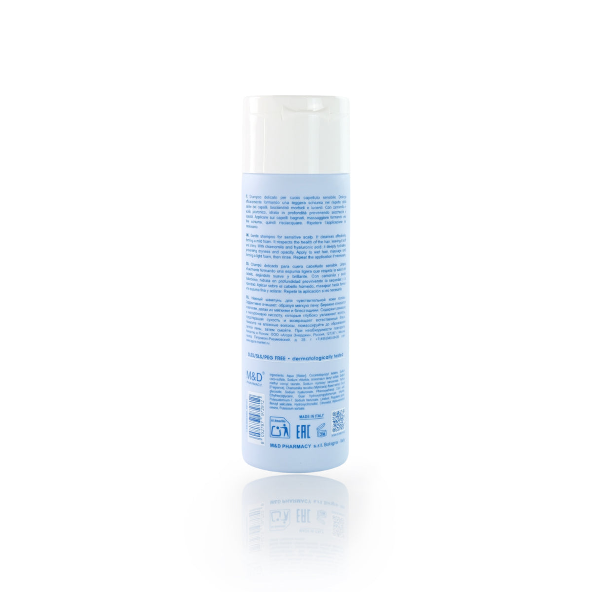 camomilla BLU HYDRA Shampoo idratante 200ml - retro