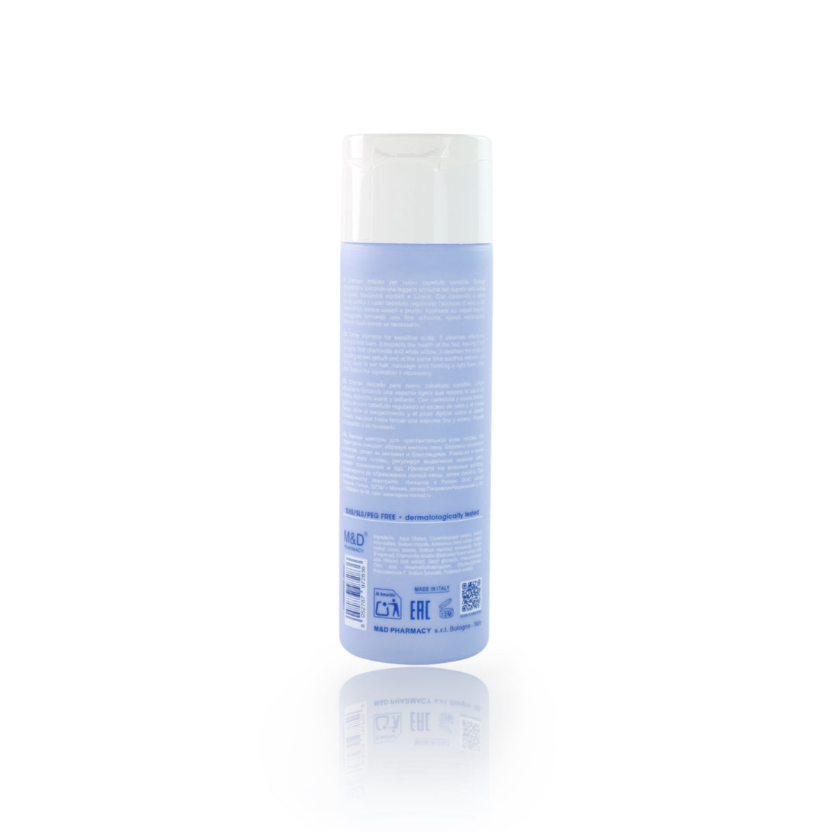 camomilla BLU SALIX Shampoo purificante 200ml - retro