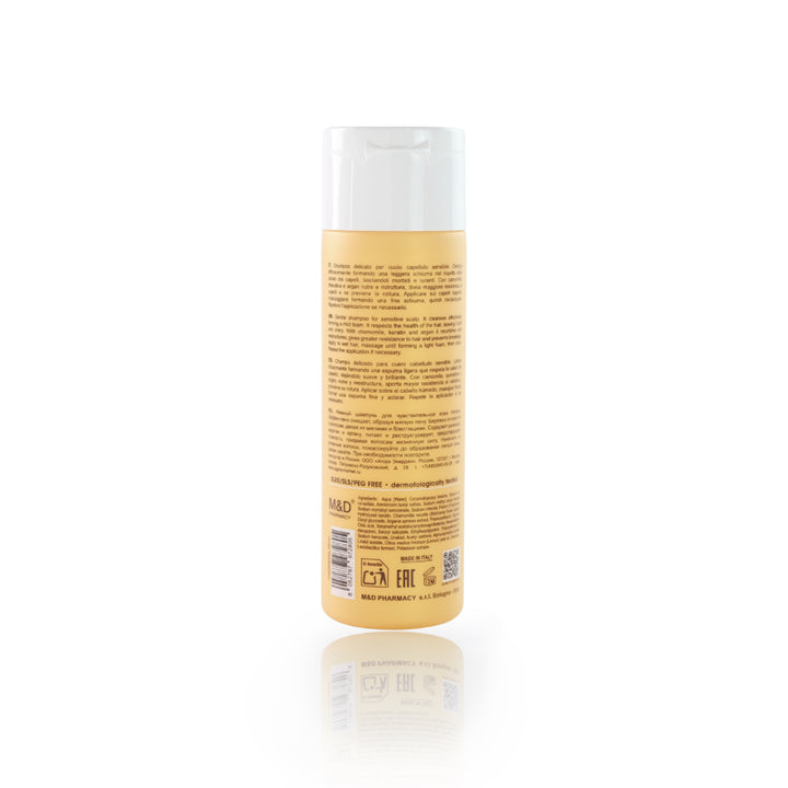 camomilla BLU GOLDEN Shampoo riparatore 200ml - retro