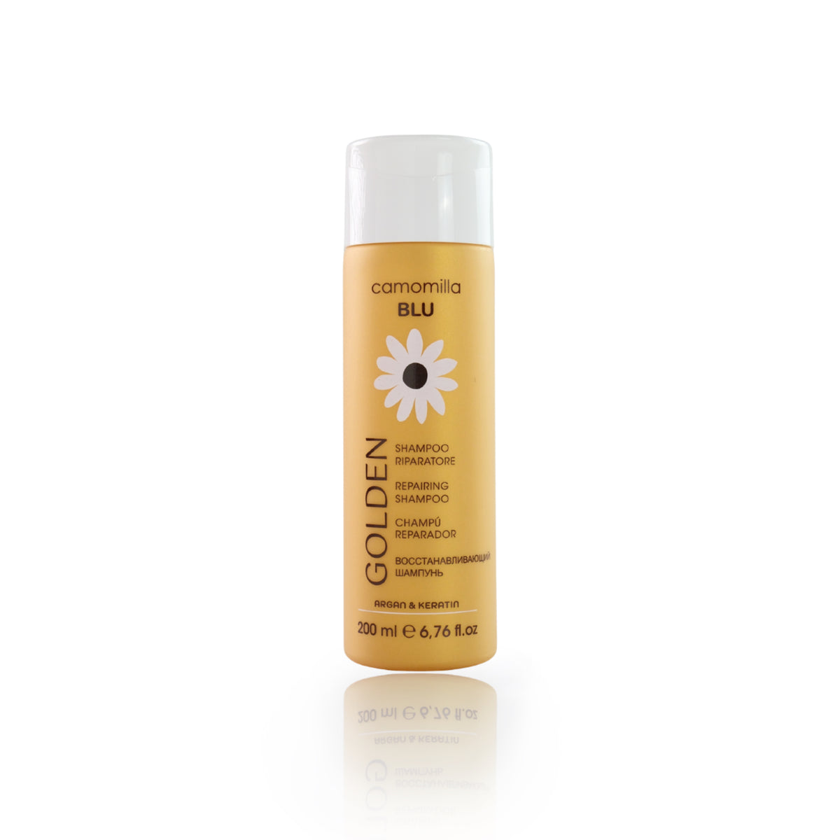 camomilla BLU GOLDEN Shampoo riparatore 200ml - fronte
