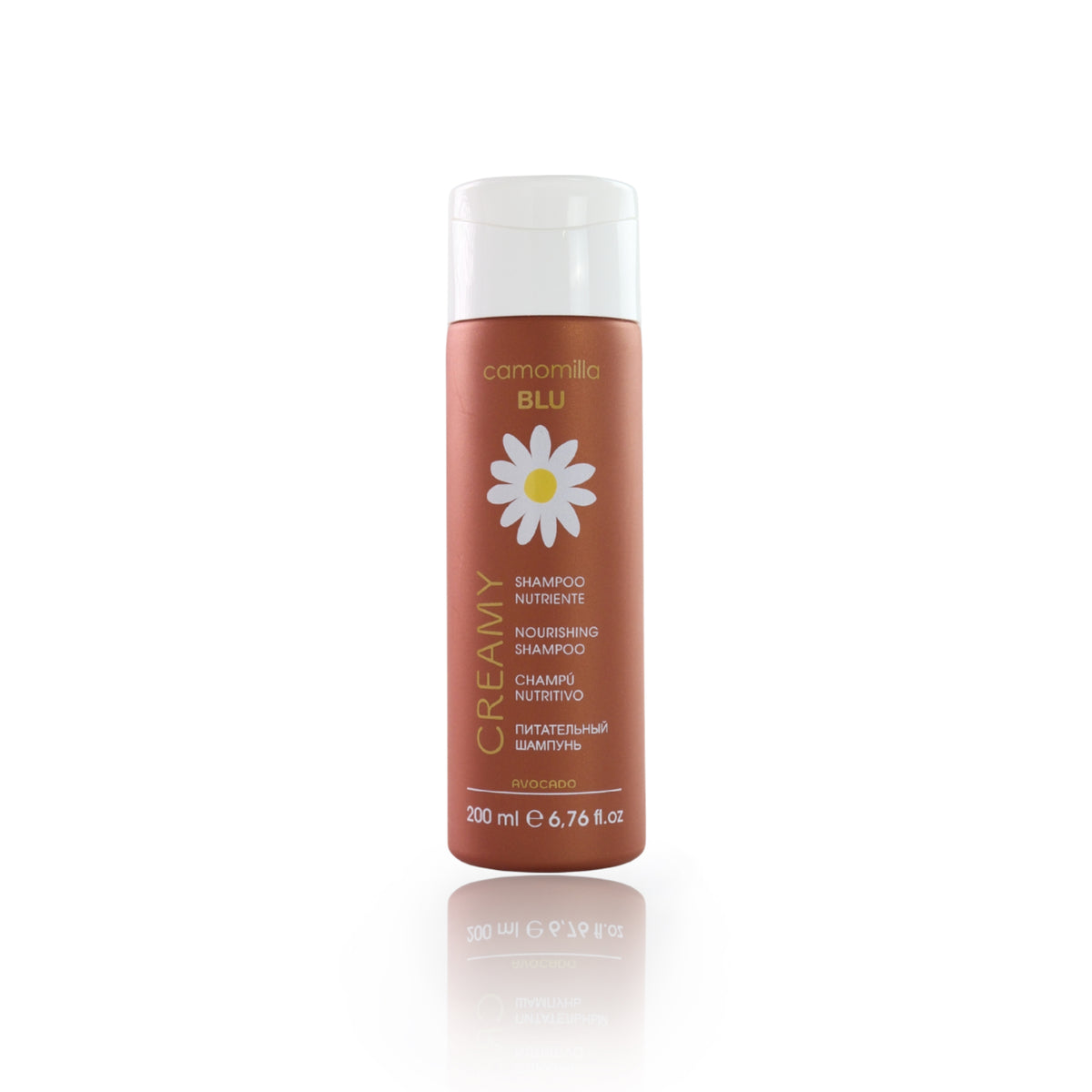 camomilla BLU CREAMY Shampoo nutriente 200ml - fronte