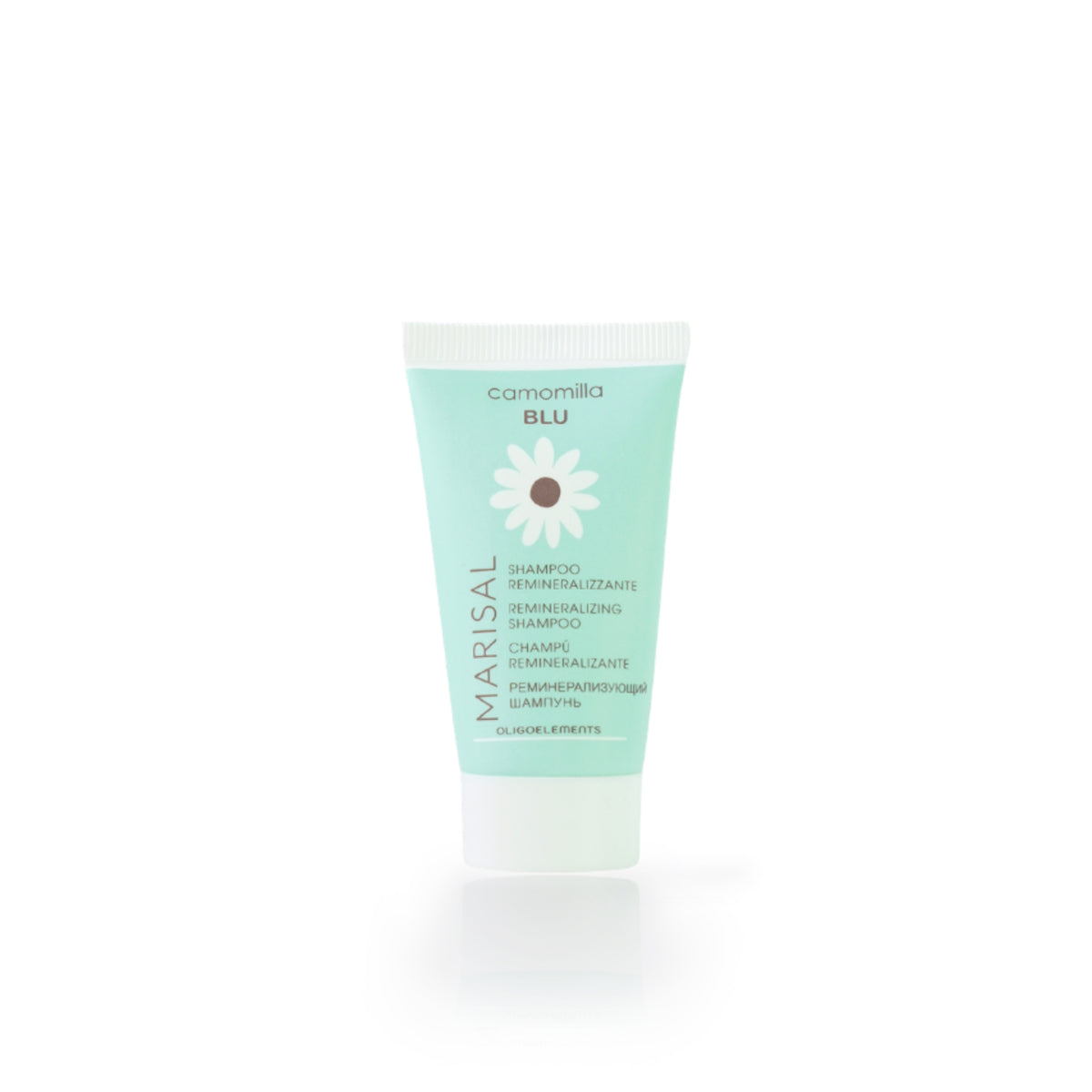 camomilla BLU MARISAL Shampoo remineralizzante 25ml - fronte