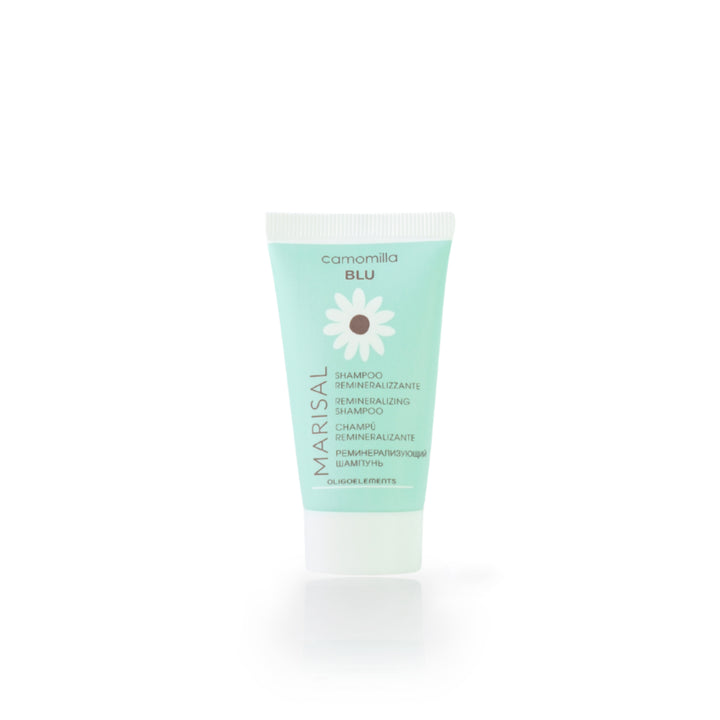 camomilla BLU MARISAL Shampoo remineralizzante 25ml - fronte