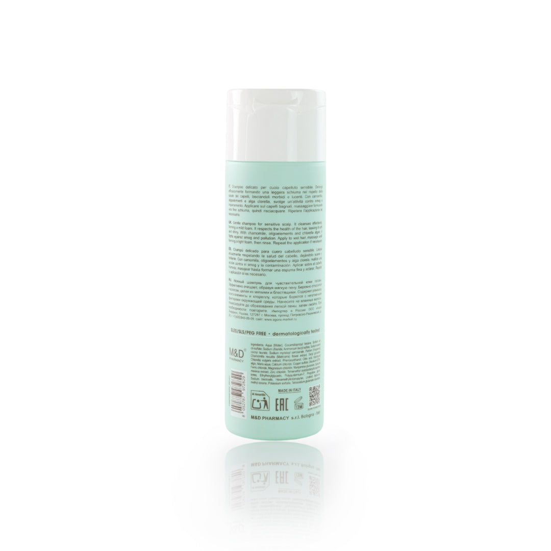 camomilla BLU MARISAL Shampoo remineralizzante 200ml - retro
