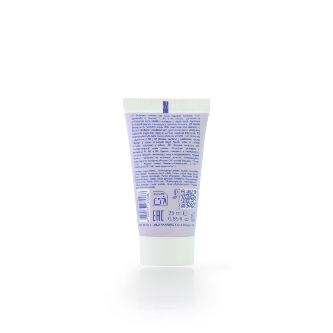 camomilla BLU VITALITY Shampoo vitaminico 25ml - retro