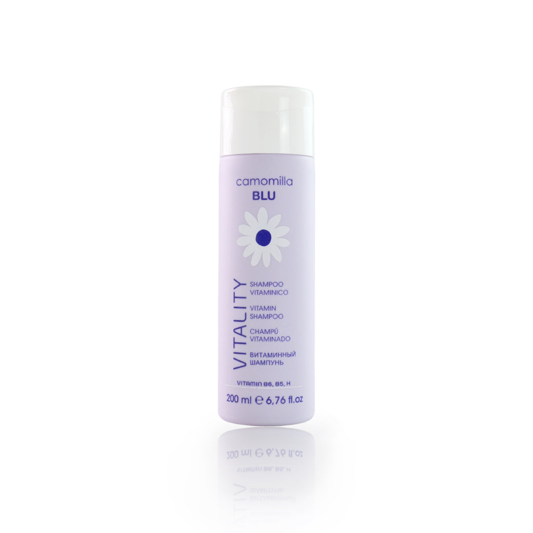 camomilla BLU VITALITY Shampoo vitaminico 200ml - fronte