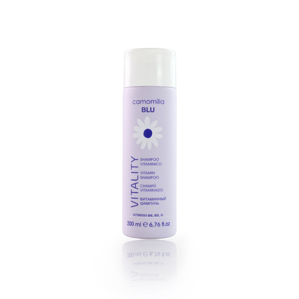 camomilla BLU VITALITY Shampoo vitaminico 200ml - fronte