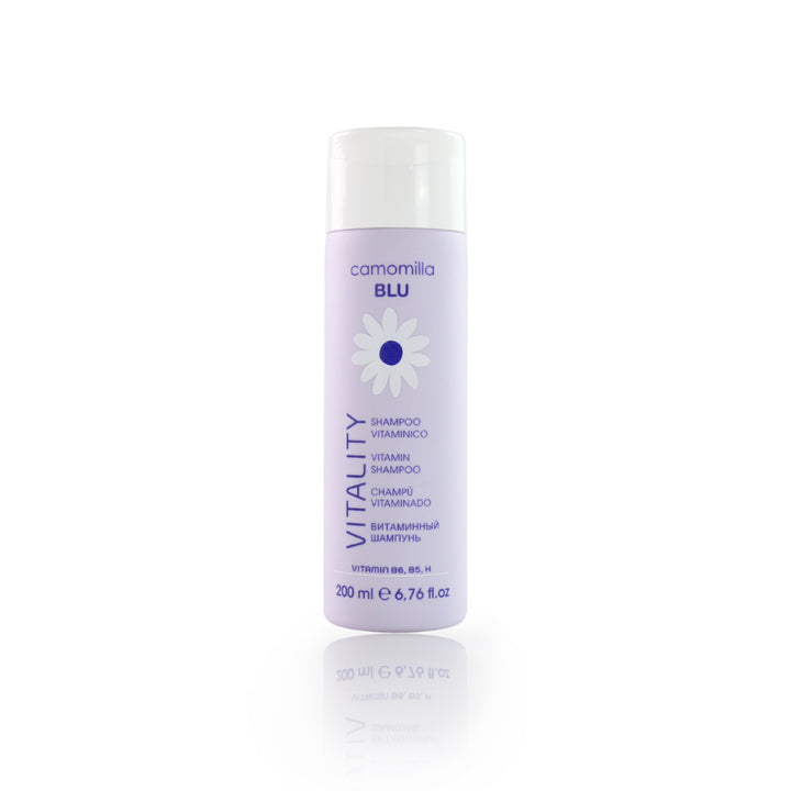 camomilla BLU VITALITY Shampoo vitaminico 200ml - fronte
