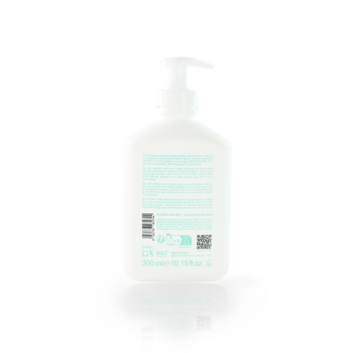 camomilla BLU NEUTRA Olio Intimo pH 5,5 300ml - retro