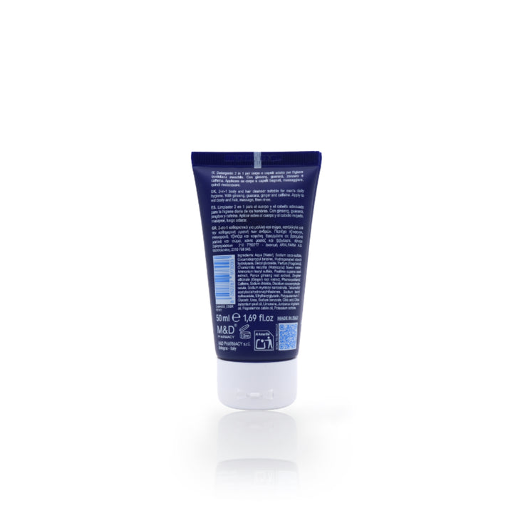 camomilla BLU ENERGY MAN Doccia Shampoo 50ml - retro