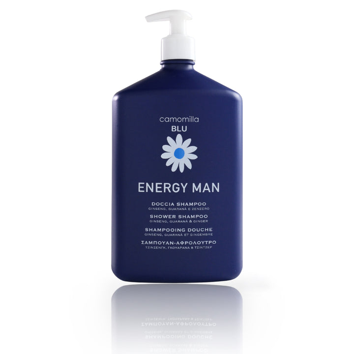 camomilla BLU ENERGY MAN Doccia Shampoo 1L - fronte
