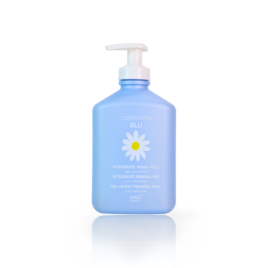 camomilla BLU DETERGENTE PRIMA PELLE alla camomilla 300ml - fronte
